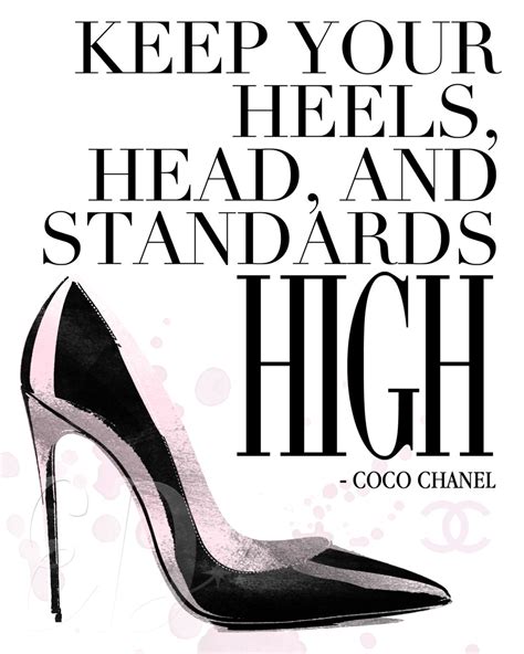 beauty coco chanel quotes|coco chanel quotes high heels.